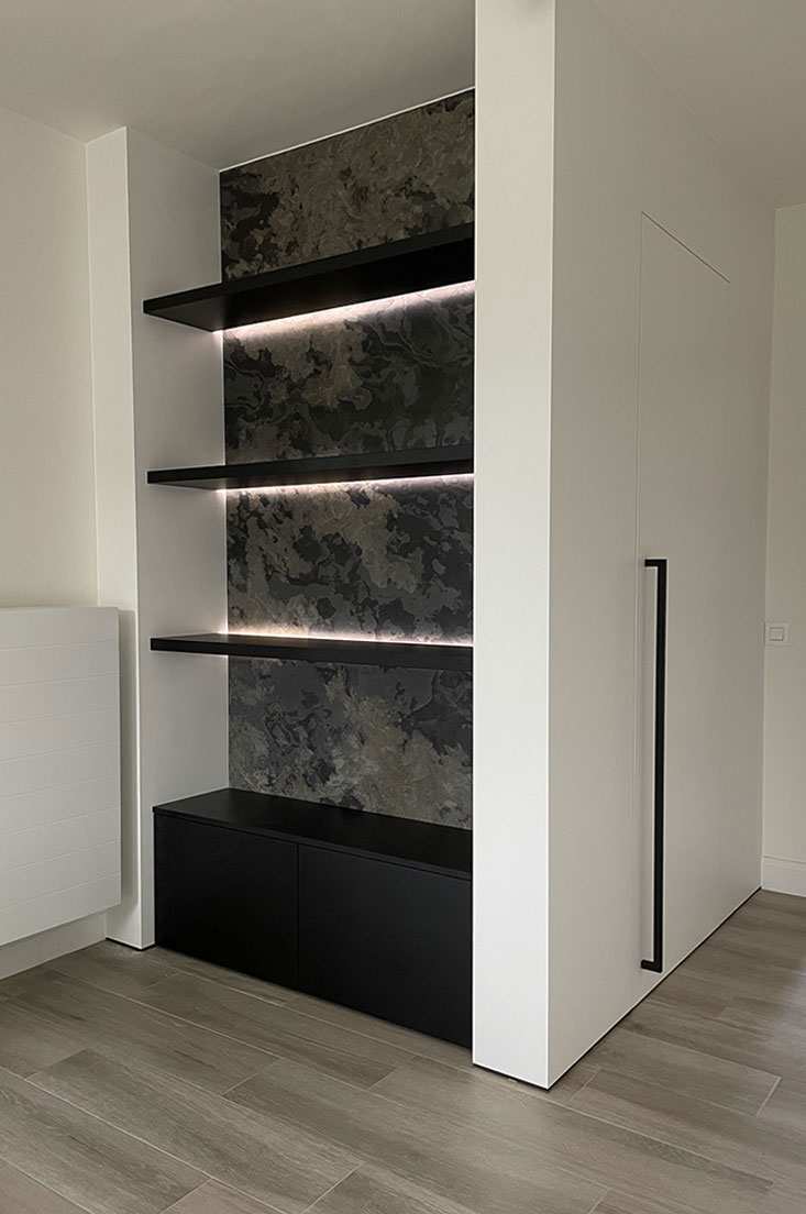 Moderne inbouwkasten op maat