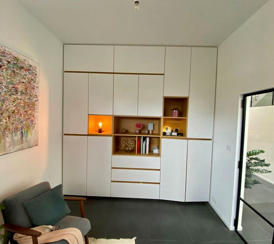 Inbouwkasten op maat uniek design